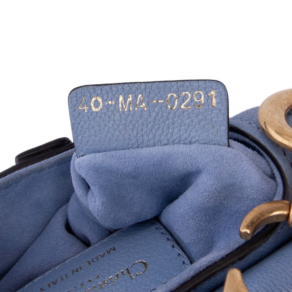 Pre-Loved Dior Micro Goatskin Saddle - Picture 6 of 10